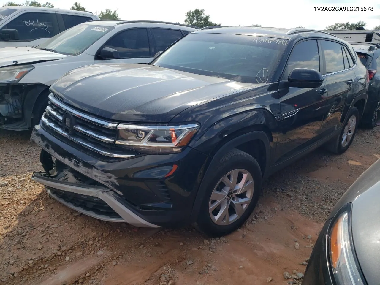 2020 Volkswagen Atlas Cross Sport S VIN: 1V2AC2CA9LC215678 Lot: 74566104