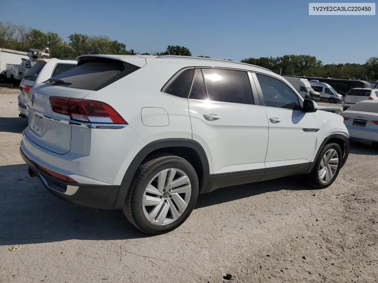 2020 Volkswagen Atlas Cross Sport Se VIN: 1V2YE2CA3LC220450 Lot: 74583554