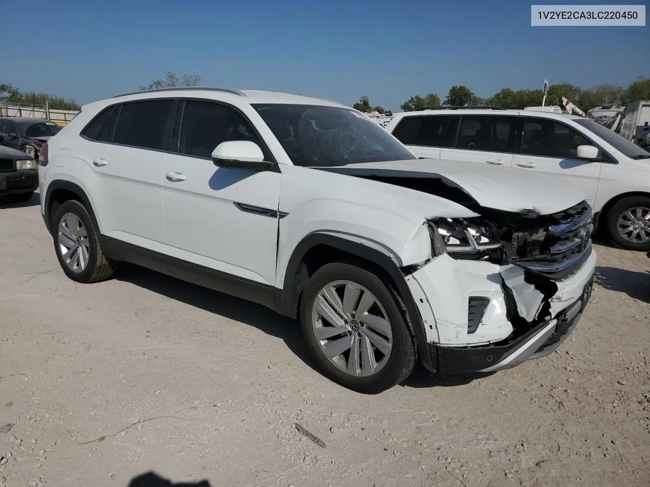 2020 Volkswagen Atlas Cross Sport Se VIN: 1V2YE2CA3LC220450 Lot: 74583554