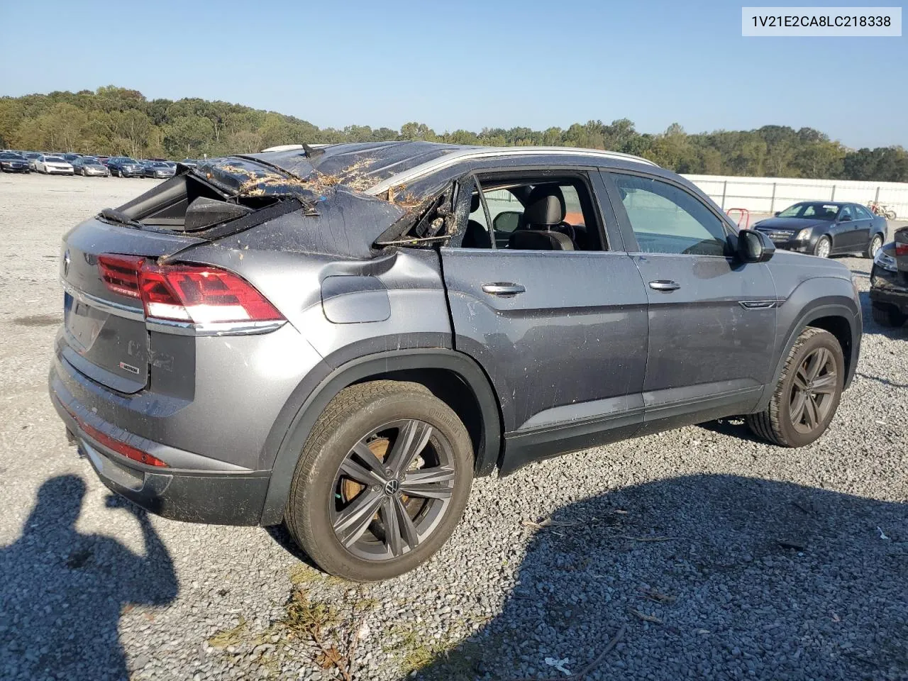 2020 Volkswagen Atlas Cross Sport Se VIN: 1V21E2CA8LC218338 Lot: 74878514