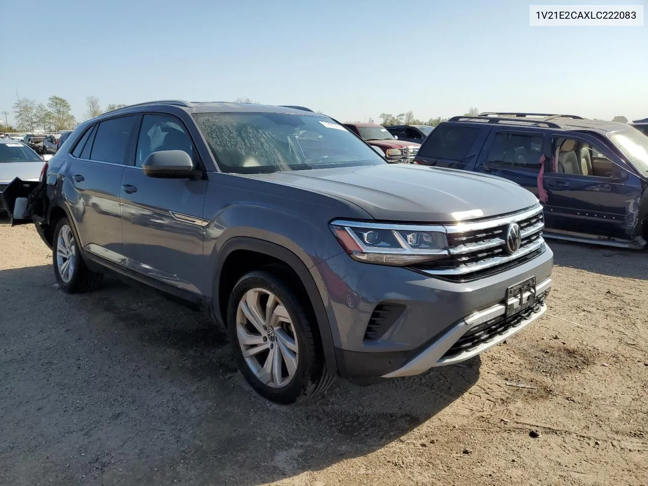 2020 Volkswagen Atlas Cross Sport Se VIN: 1V21E2CAXLC222083 Lot: 74965264