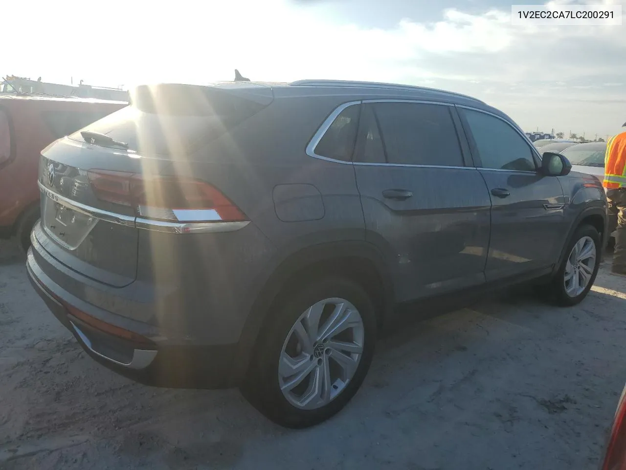 2020 Volkswagen Atlas Cross Sport Sel VIN: 1V2EC2CA7LC200291 Lot: 75127844