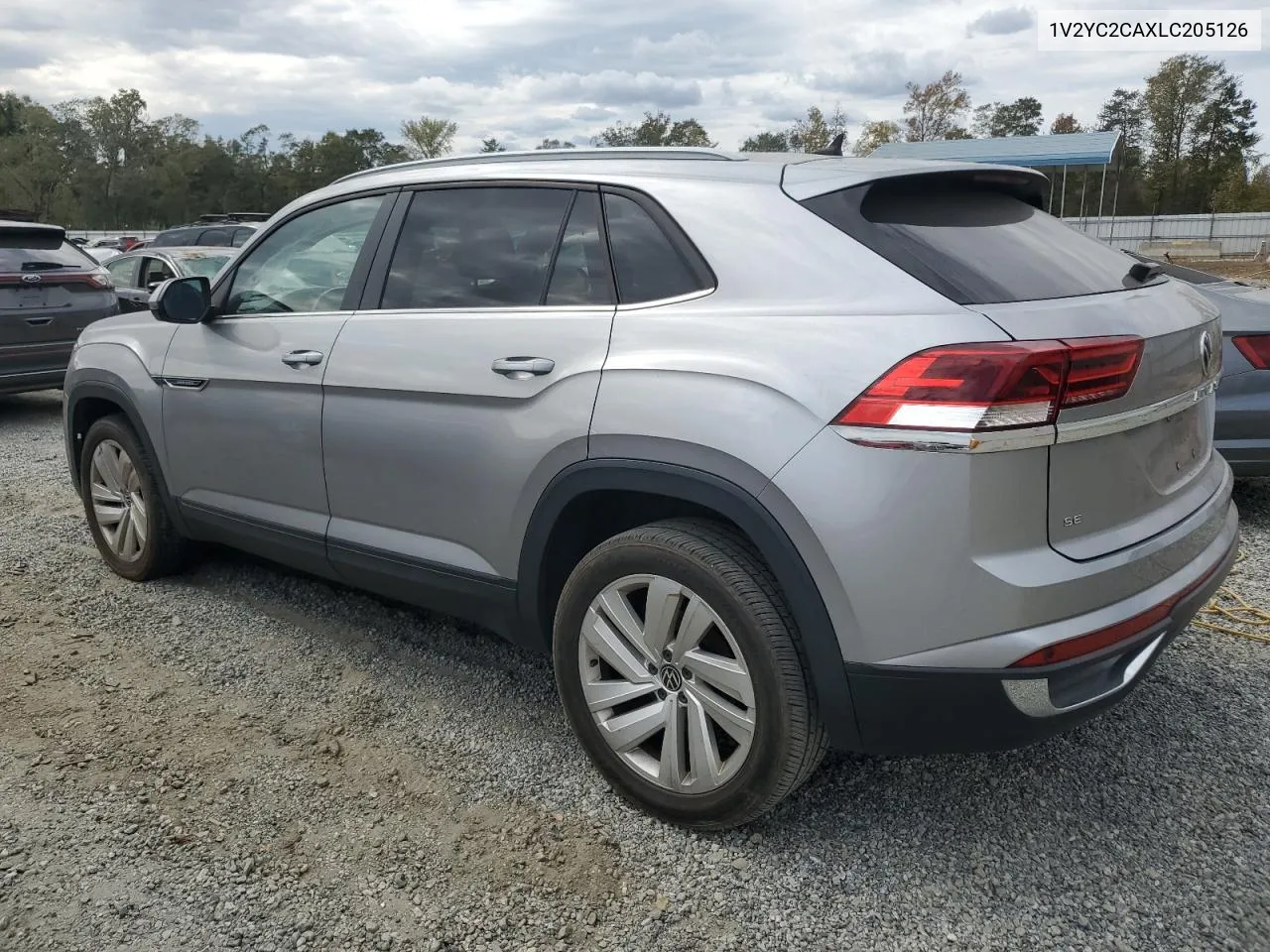 2020 Volkswagen Atlas Cross Sport Se VIN: 1V2YC2CAXLC205126 Lot: 76011884