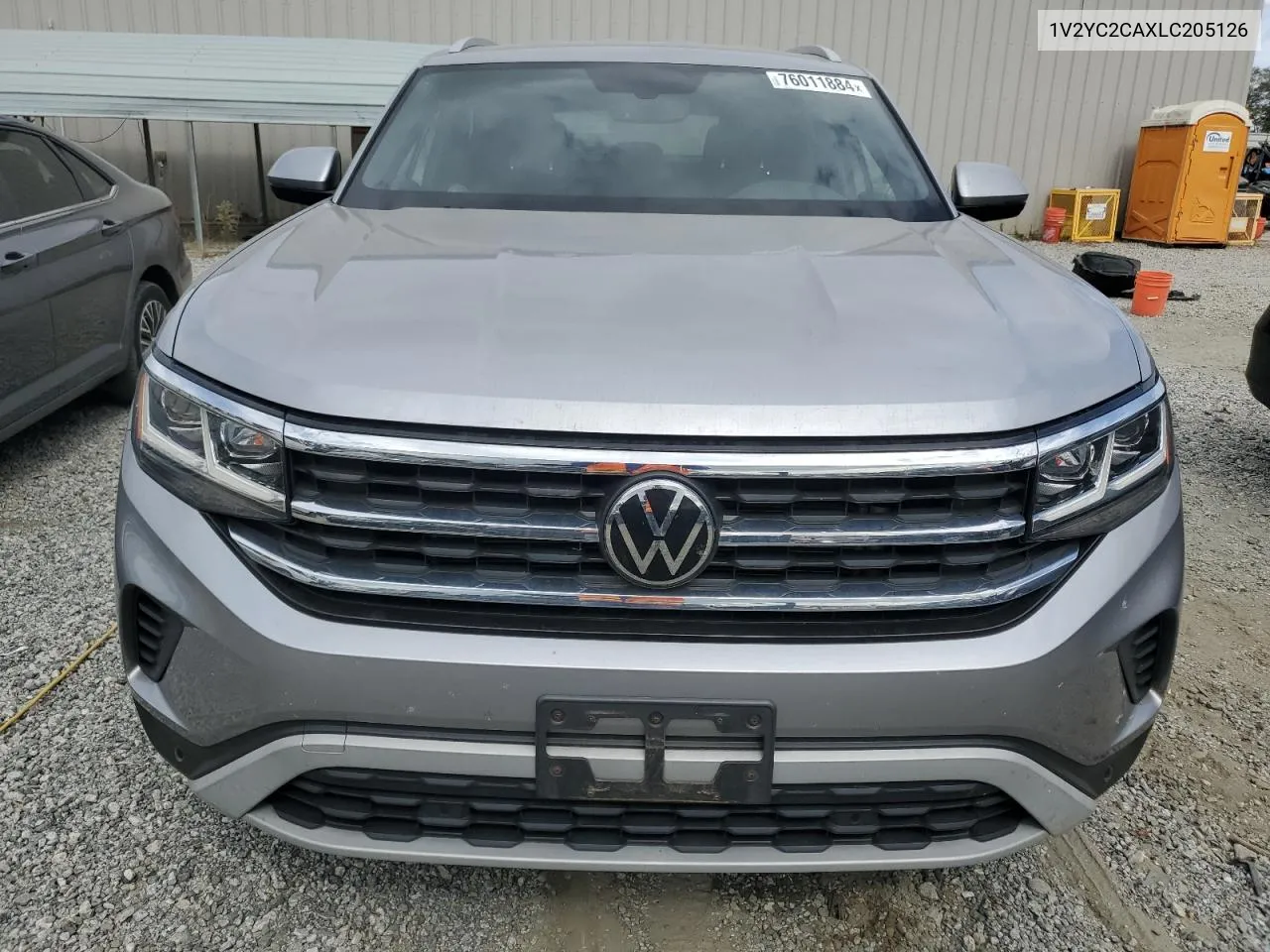 2020 Volkswagen Atlas Cross Sport Se VIN: 1V2YC2CAXLC205126 Lot: 76011884