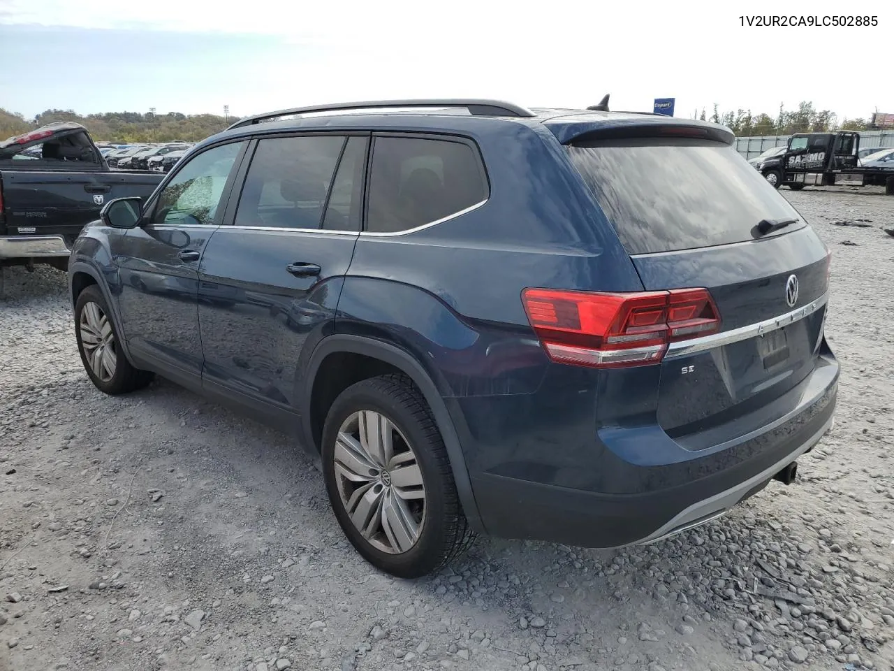 2020 Volkswagen Atlas Se VIN: 1V2UR2CA9LC502885 Lot: 76523814