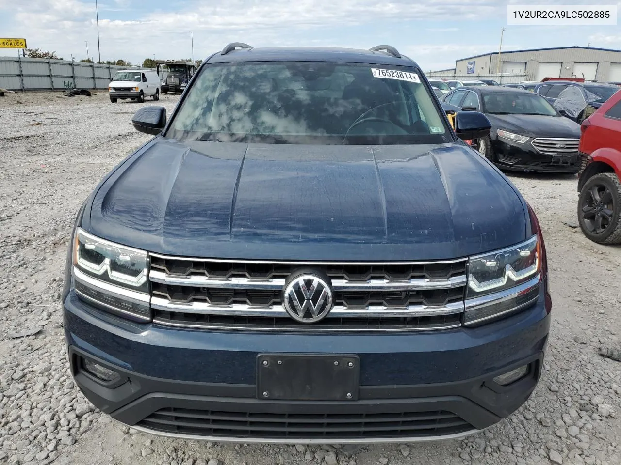 2020 Volkswagen Atlas Se VIN: 1V2UR2CA9LC502885 Lot: 76523814