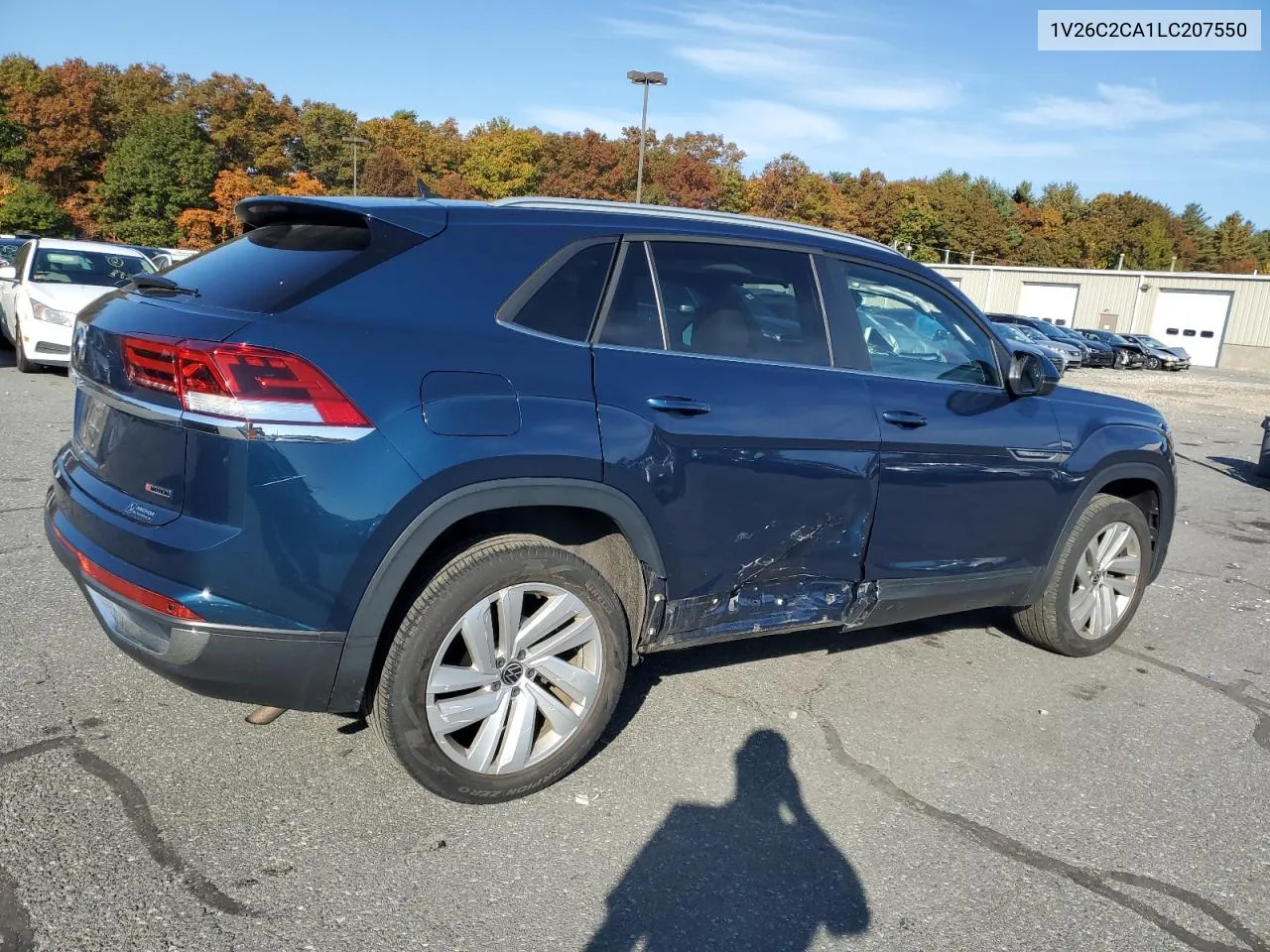 2020 Volkswagen Atlas Cross Sport Se VIN: 1V26C2CA1LC207550 Lot: 76564324