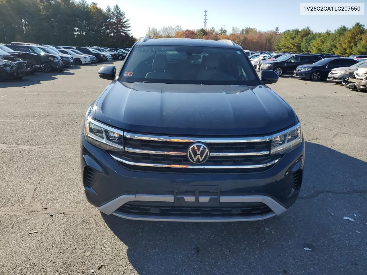 2020 Volkswagen Atlas Cross Sport Se VIN: 1V26C2CA1LC207550 Lot: 76564324