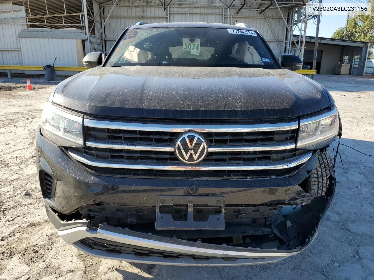 2020 Volkswagen Atlas Cross Sport Se VIN: 1V23C2CA3LC231156 Lot: 77346114