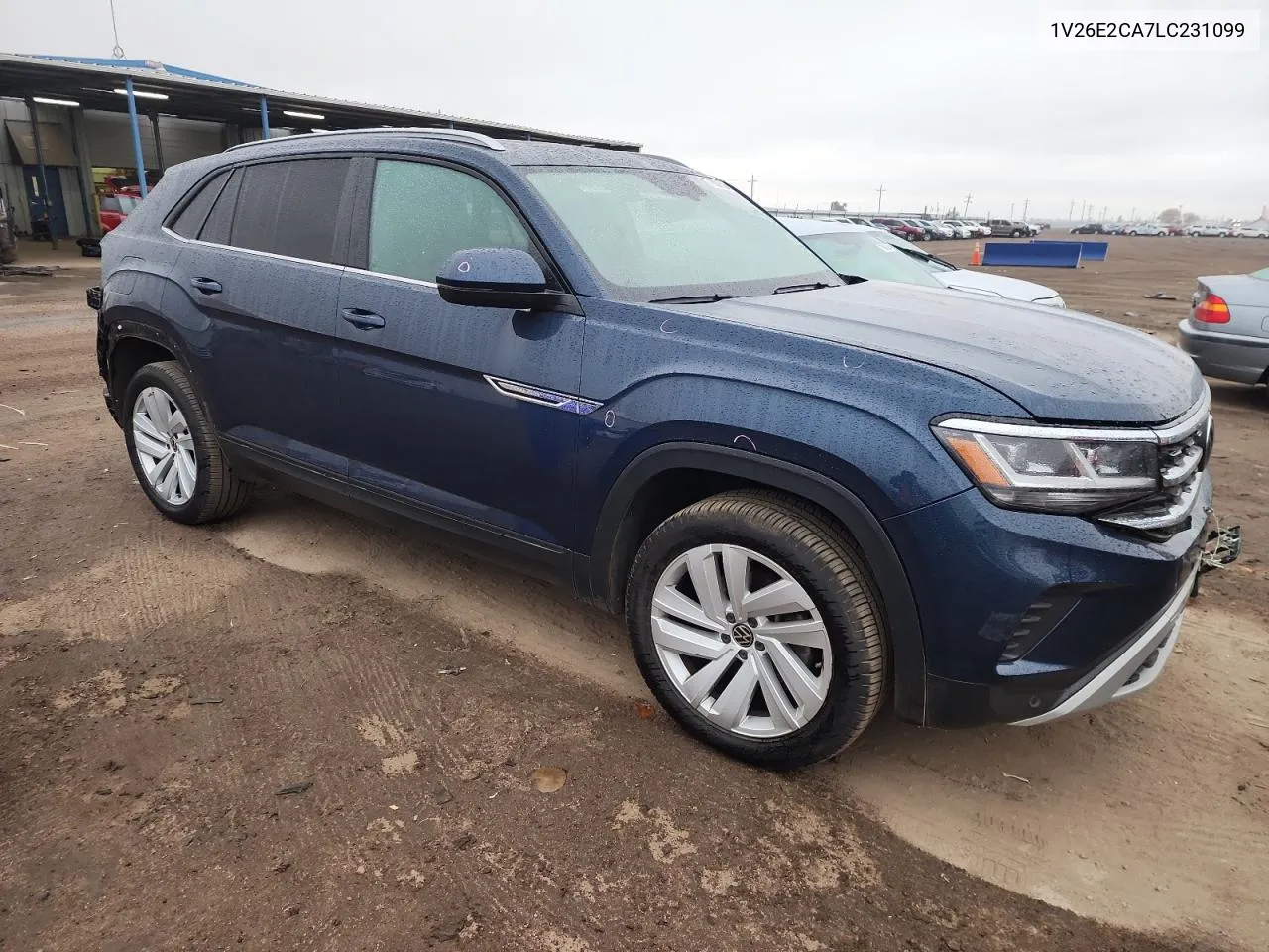 2020 Volkswagen Atlas Cross Sport Se VIN: 1V26E2CA7LC231099 Lot: 77831534