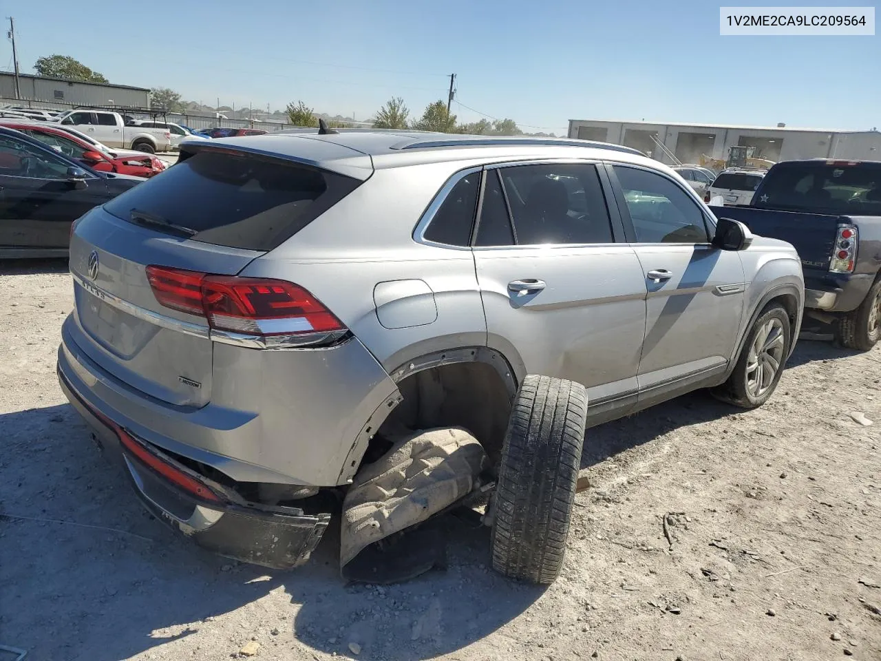 2020 Volkswagen Atlas Cross Sport Sel VIN: 1V2ME2CA9LC209564 Lot: 80423714