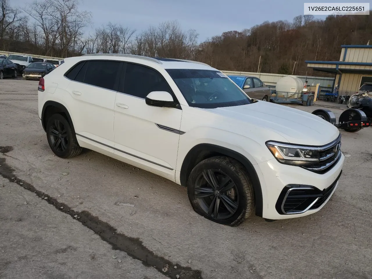 2020 Volkswagen Atlas Cross Sport Se VIN: 1V26E2CA6LC225651 Lot: 80566554