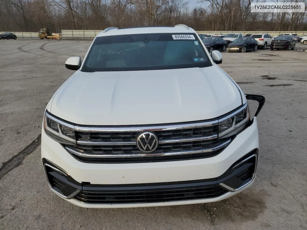 2020 Volkswagen Atlas Cross Sport Se VIN: 1V26E2CA6LC225651 Lot: 80566554