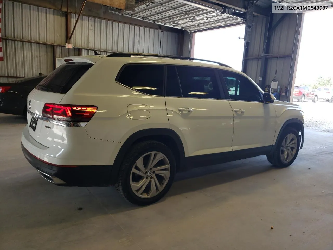 2021 Volkswagen Atlas Se VIN: 1V2HR2CA1MC548987 Lot: 56025934