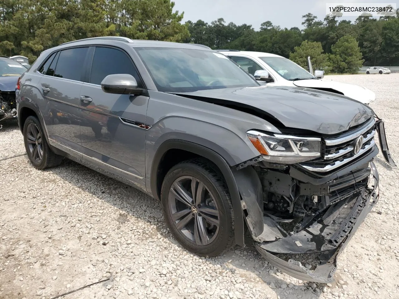 2021 Volkswagen Atlas Cross Sport Se VIN: 1V2PE2CA8MC238472 Lot: 56535884