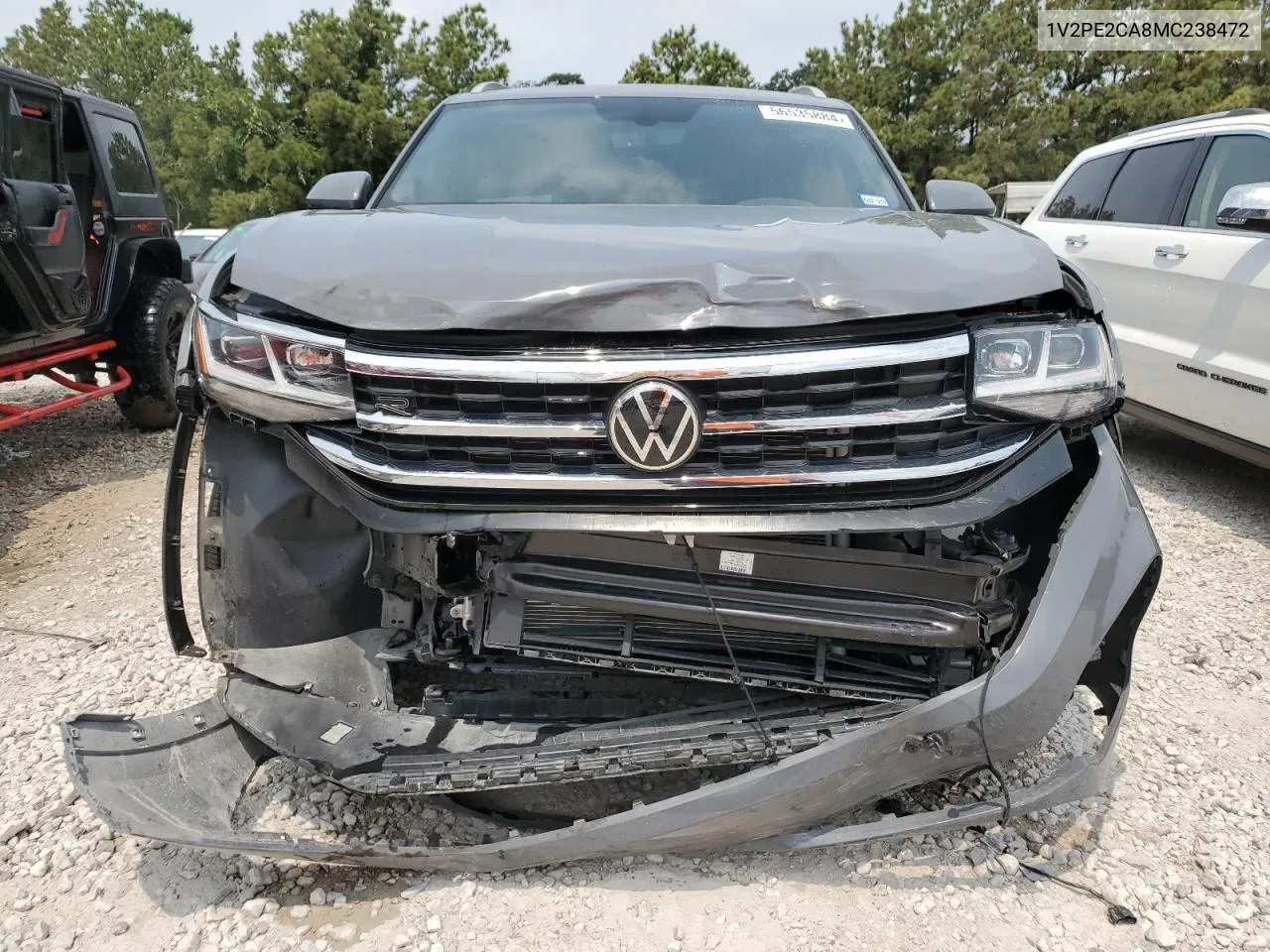 2021 Volkswagen Atlas Cross Sport Se VIN: 1V2PE2CA8MC238472 Lot: 56535884