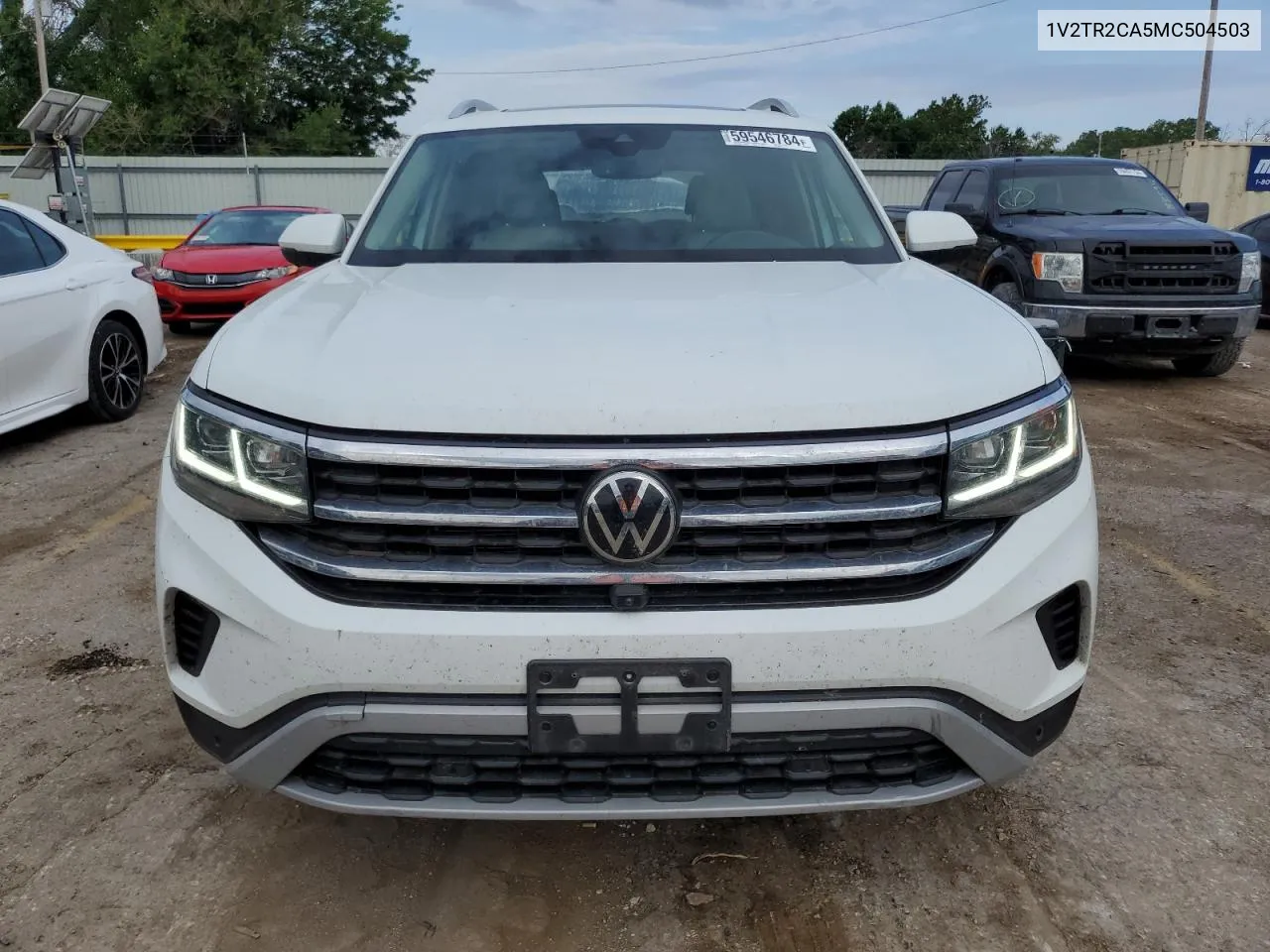 2021 Volkswagen Atlas Sel Premium VIN: 1V2TR2CA5MC504503 Lot: 59546784