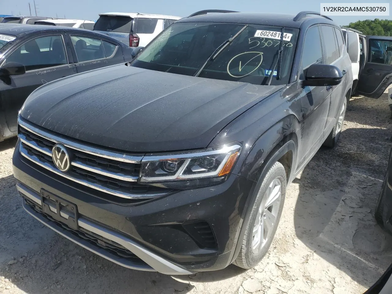 1V2KR2CA4MC530750 2021 Volkswagen Atlas Se