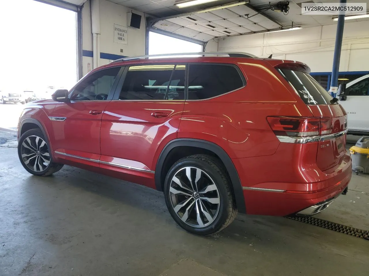 2021 Volkswagen Atlas Sel R-Line VIN: 1V2SR2CA2MC512909 Lot: 62436804