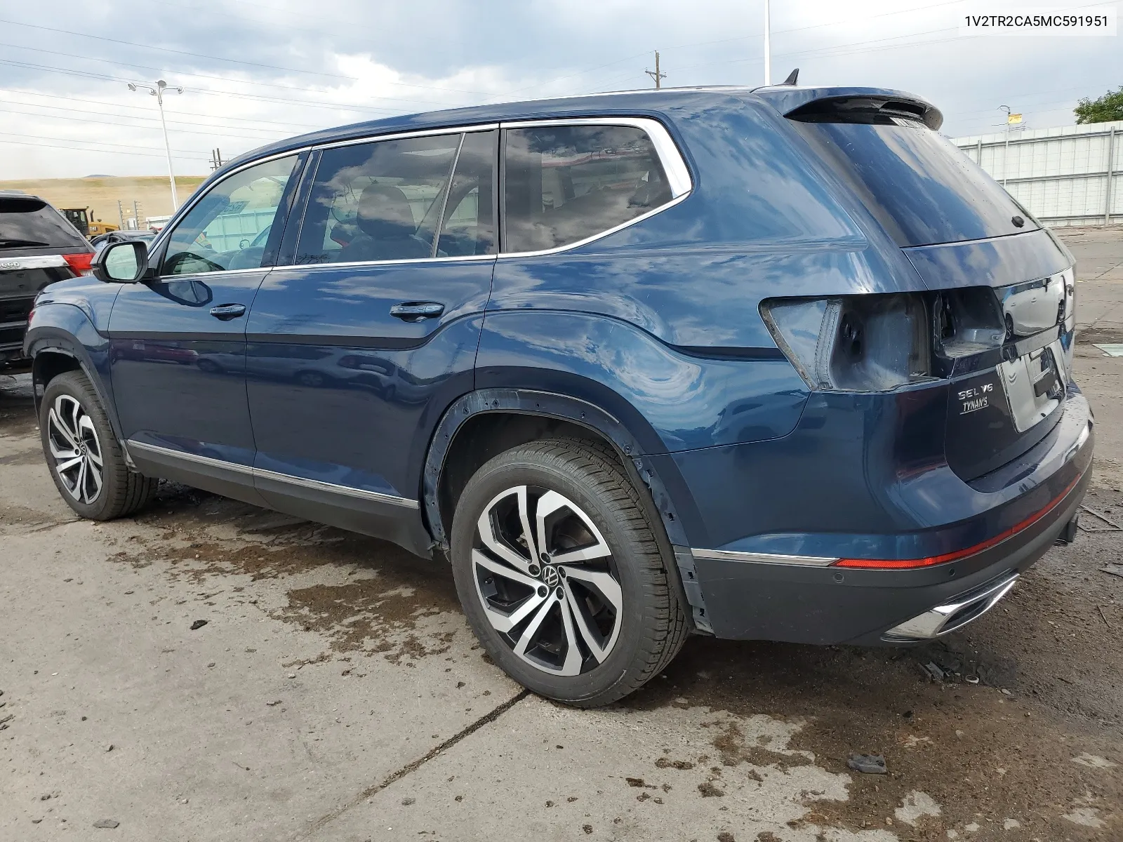 1V2TR2CA5MC591951 2021 Volkswagen Atlas Sel Premium