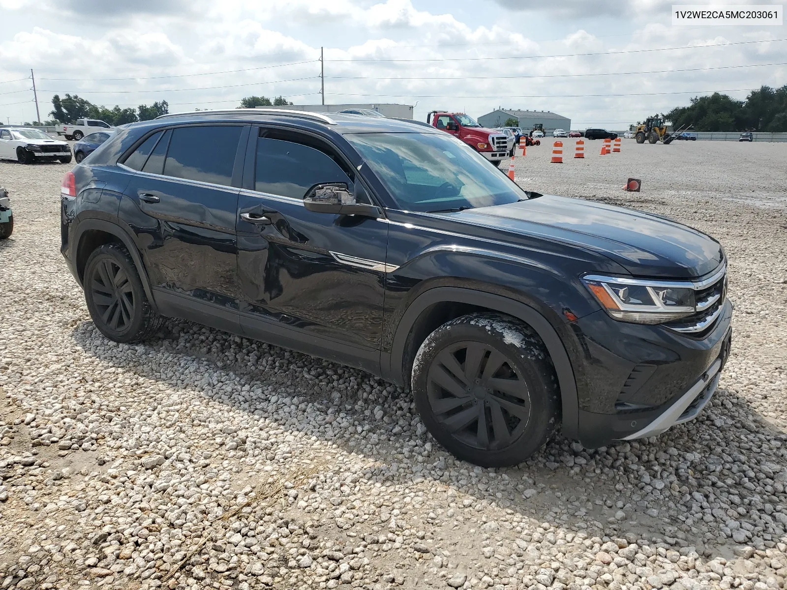 2021 Volkswagen Atlas Cross Sport Se VIN: 1V2WE2CA5MC203061 Lot: 63476464