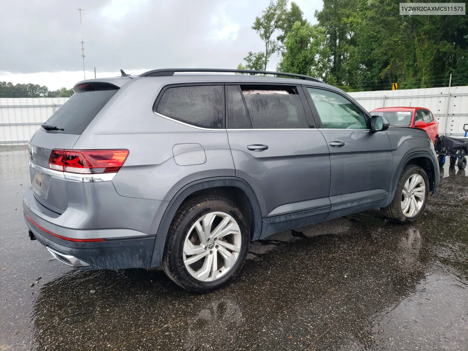 2021 Volkswagen Atlas Se VIN: 1V2WR2CAXMC511573 Lot: 63646084