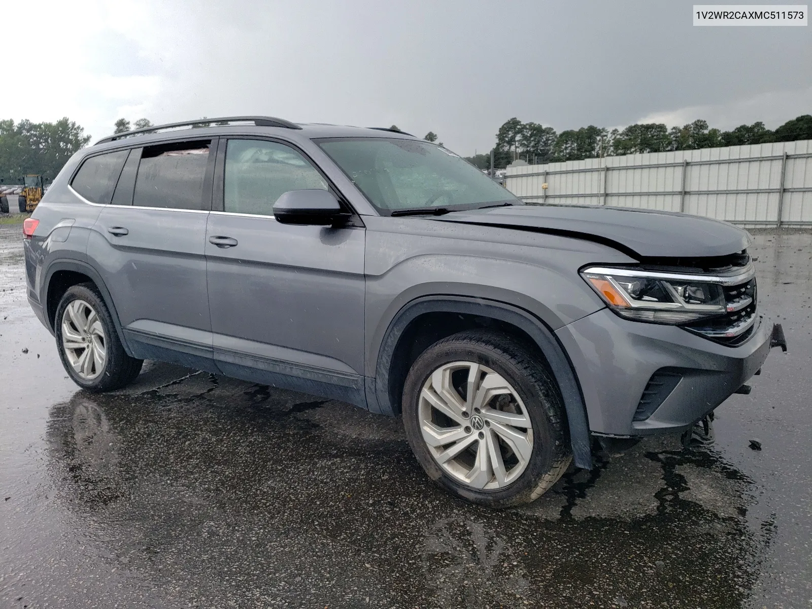 1V2WR2CAXMC511573 2021 Volkswagen Atlas Se