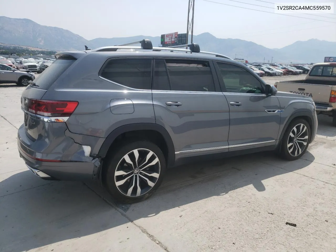 2021 Volkswagen Atlas Sel R-Line VIN: 1V2SR2CA4MC559570 Lot: 63647374