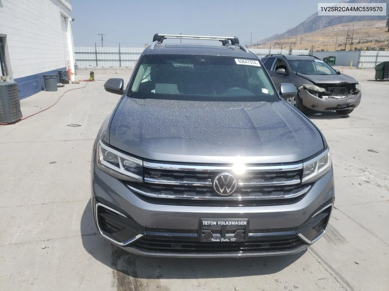 2021 Volkswagen Atlas Sel R-Line VIN: 1V2SR2CA4MC559570 Lot: 63647374