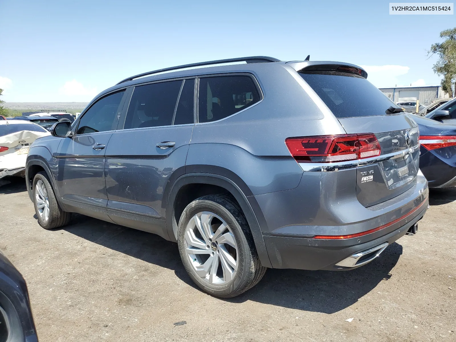 2021 Volkswagen Atlas Se VIN: 1V2HR2CA1MC515424 Lot: 64020024