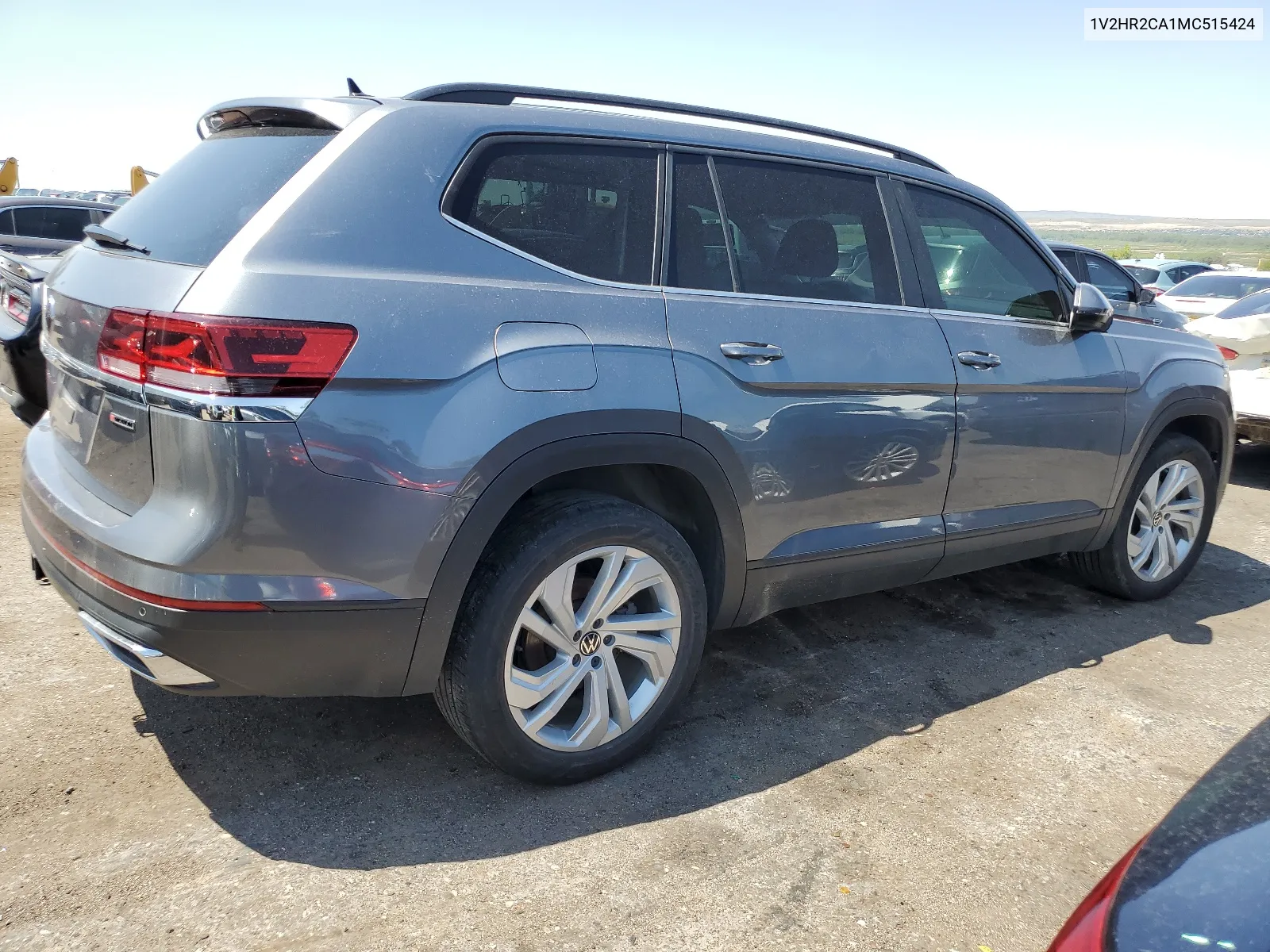 2021 Volkswagen Atlas Se VIN: 1V2HR2CA1MC515424 Lot: 64020024