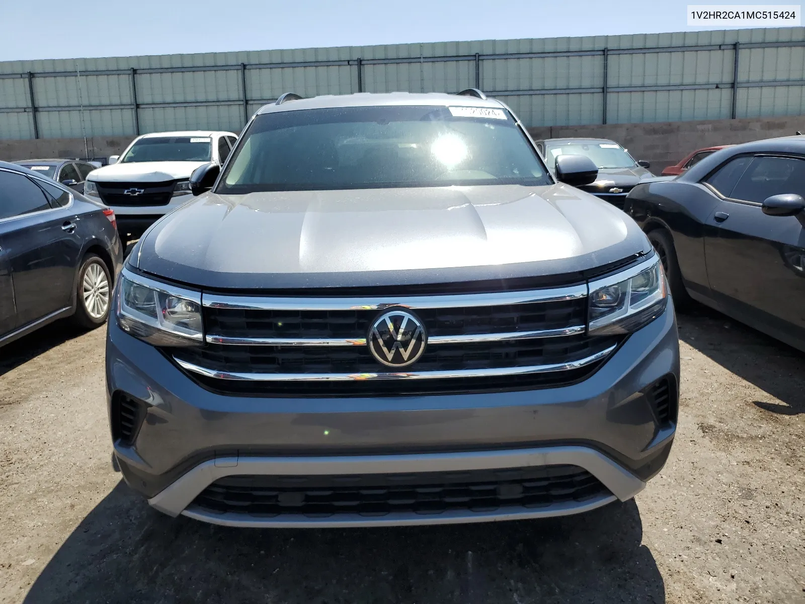 2021 Volkswagen Atlas Se VIN: 1V2HR2CA1MC515424 Lot: 64020024