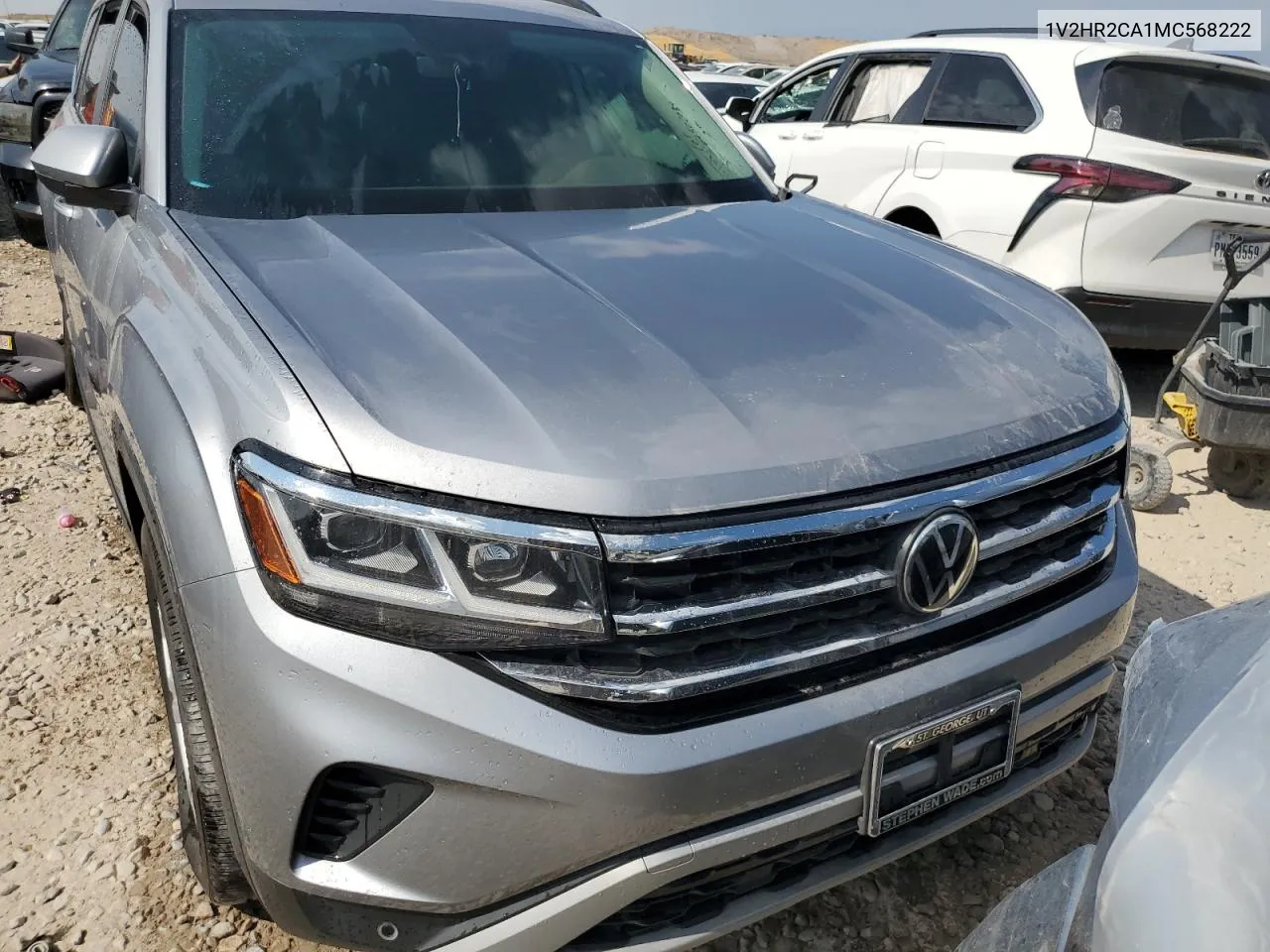 2021 Volkswagen Atlas Se VIN: 1V2HR2CA1MC568222 Lot: 64502034