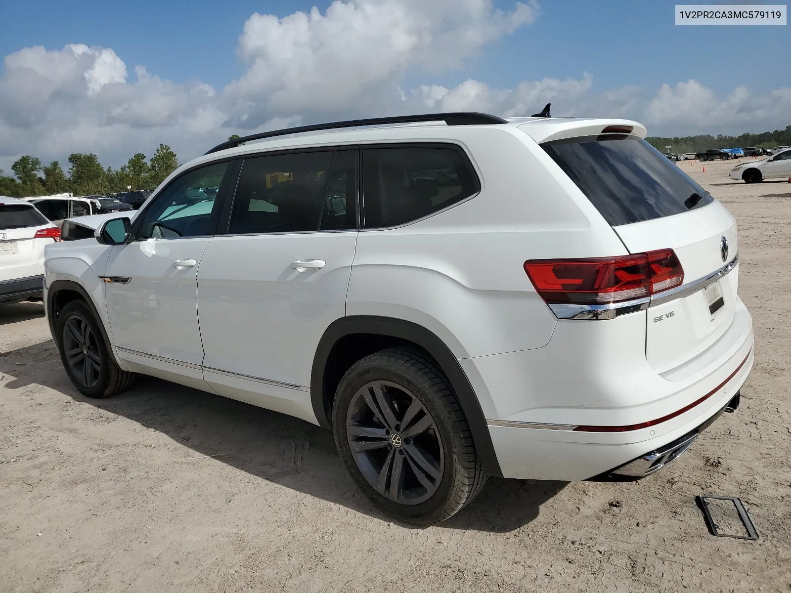 2021 Volkswagen Atlas Se VIN: 1V2PR2CA3MC579119 Lot: 65050464