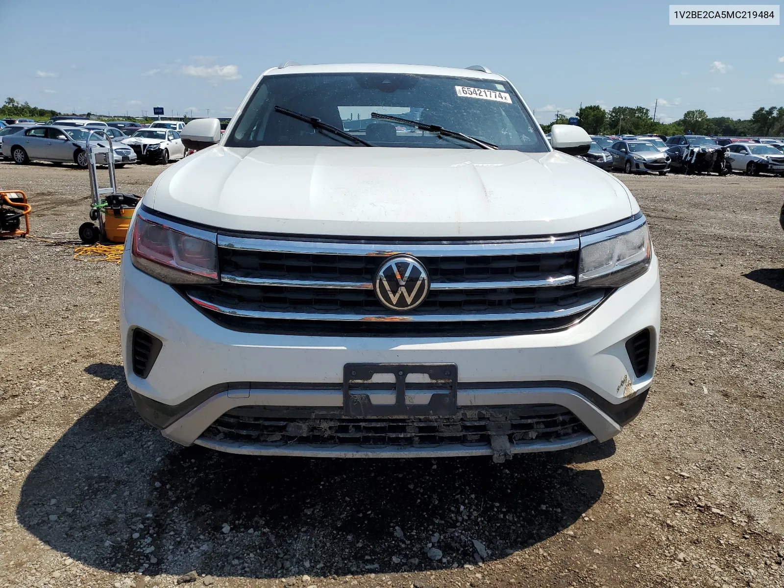 2021 Volkswagen Atlas Cross Sport Sel VIN: 1V2BE2CA5MC219484 Lot: 65421774