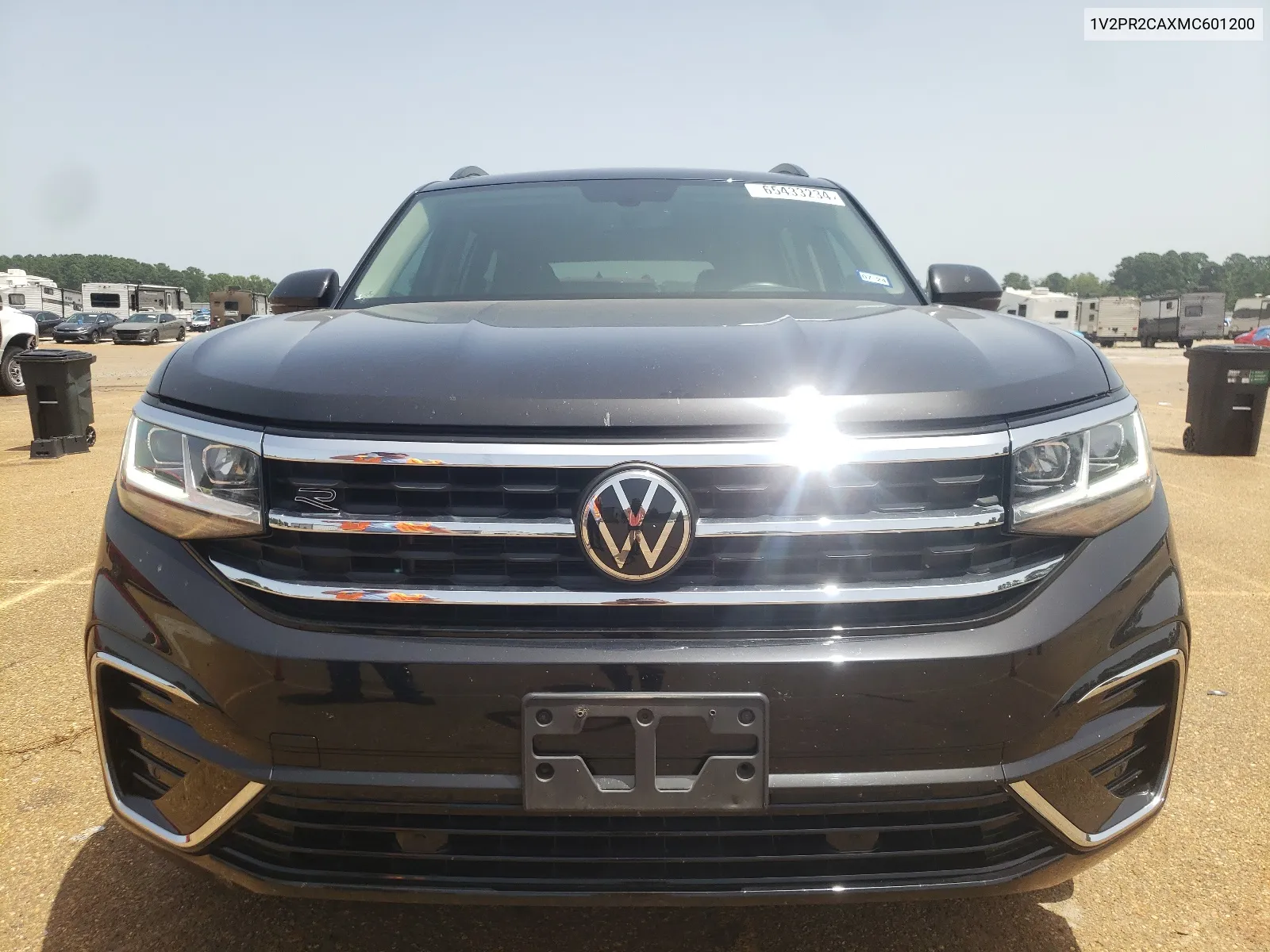 2021 Volkswagen Atlas Se VIN: 1V2PR2CAXMC601200 Lot: 65433234