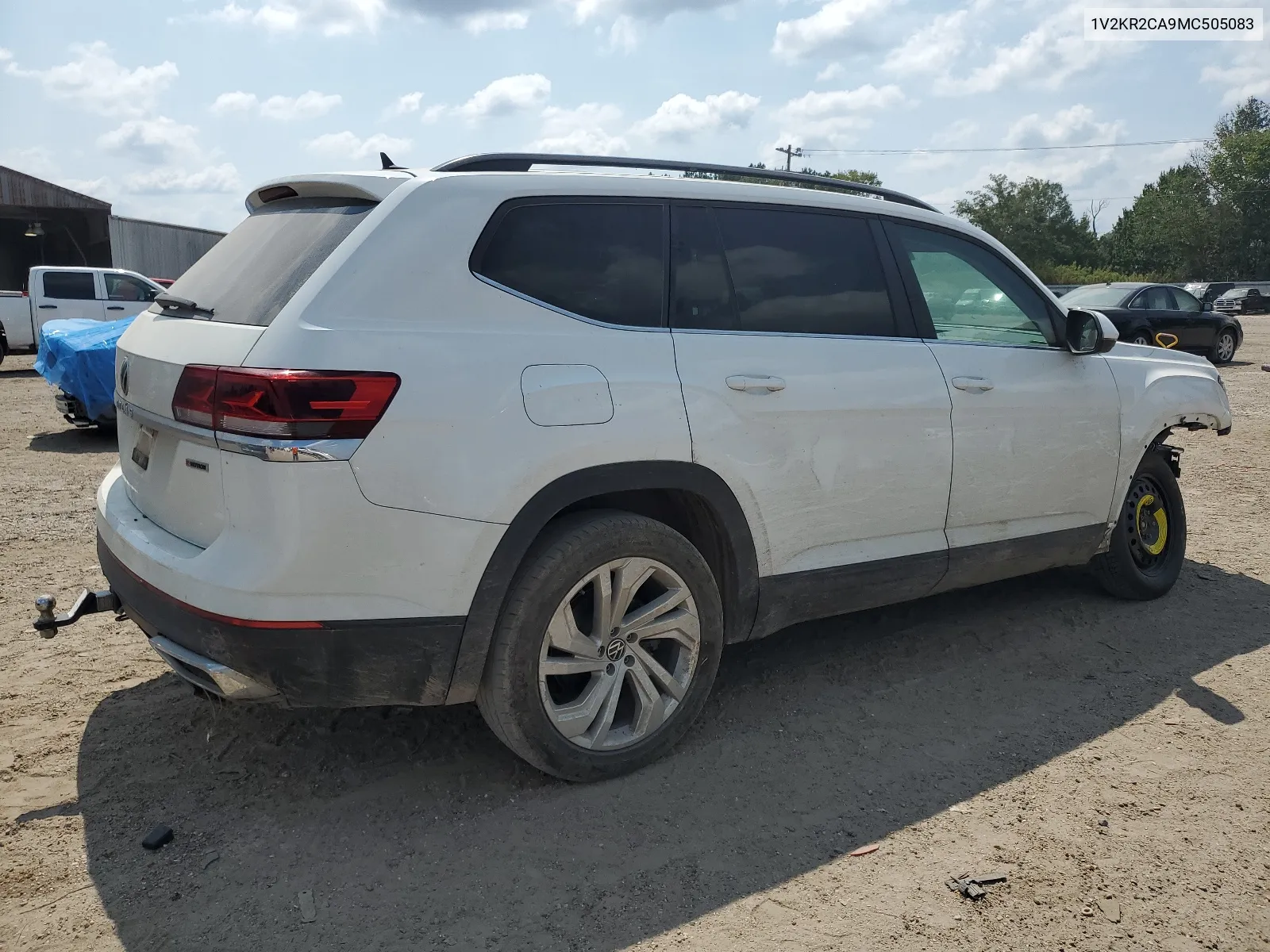 2021 Volkswagen Atlas Se VIN: 1V2KR2CA9MC505083 Lot: 65975524