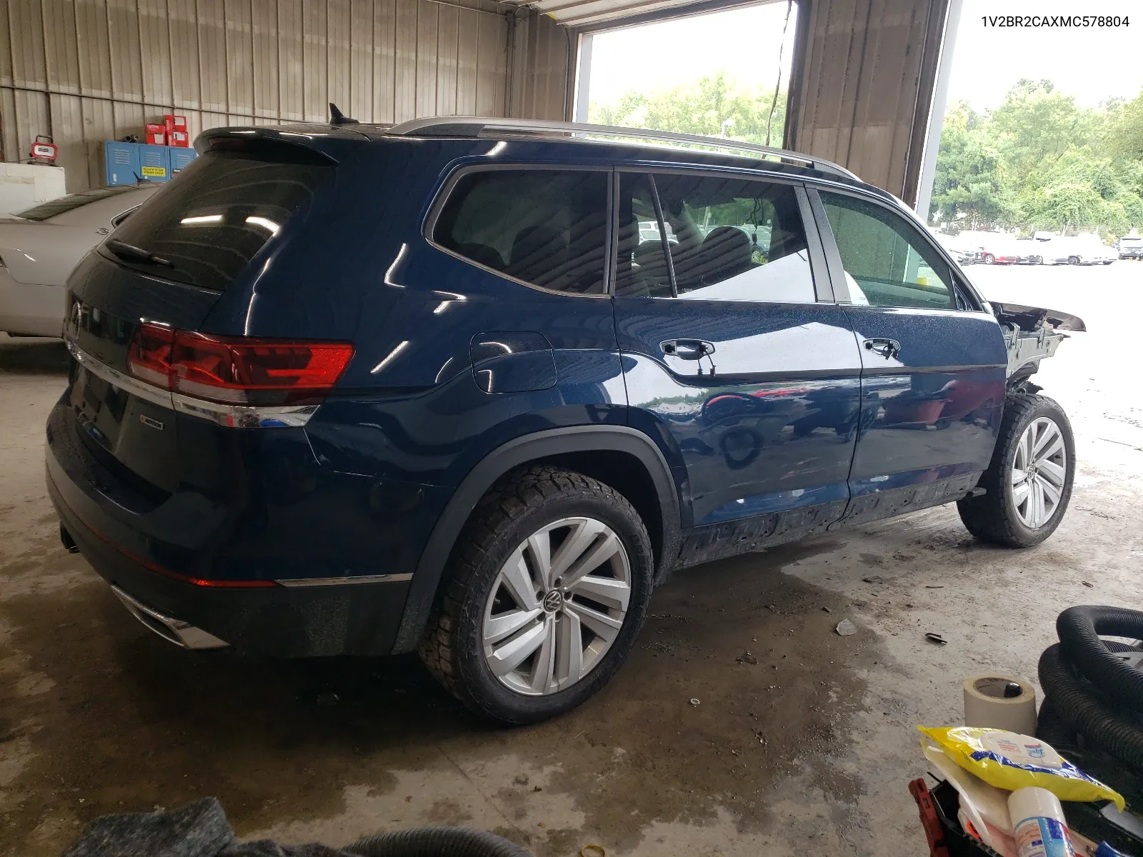 2021 Volkswagen Atlas Sel VIN: 1V2BR2CAXMC578804 Lot: 66017004