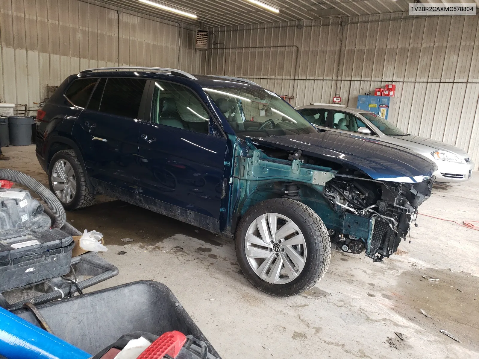 1V2BR2CAXMC578804 2021 Volkswagen Atlas Sel