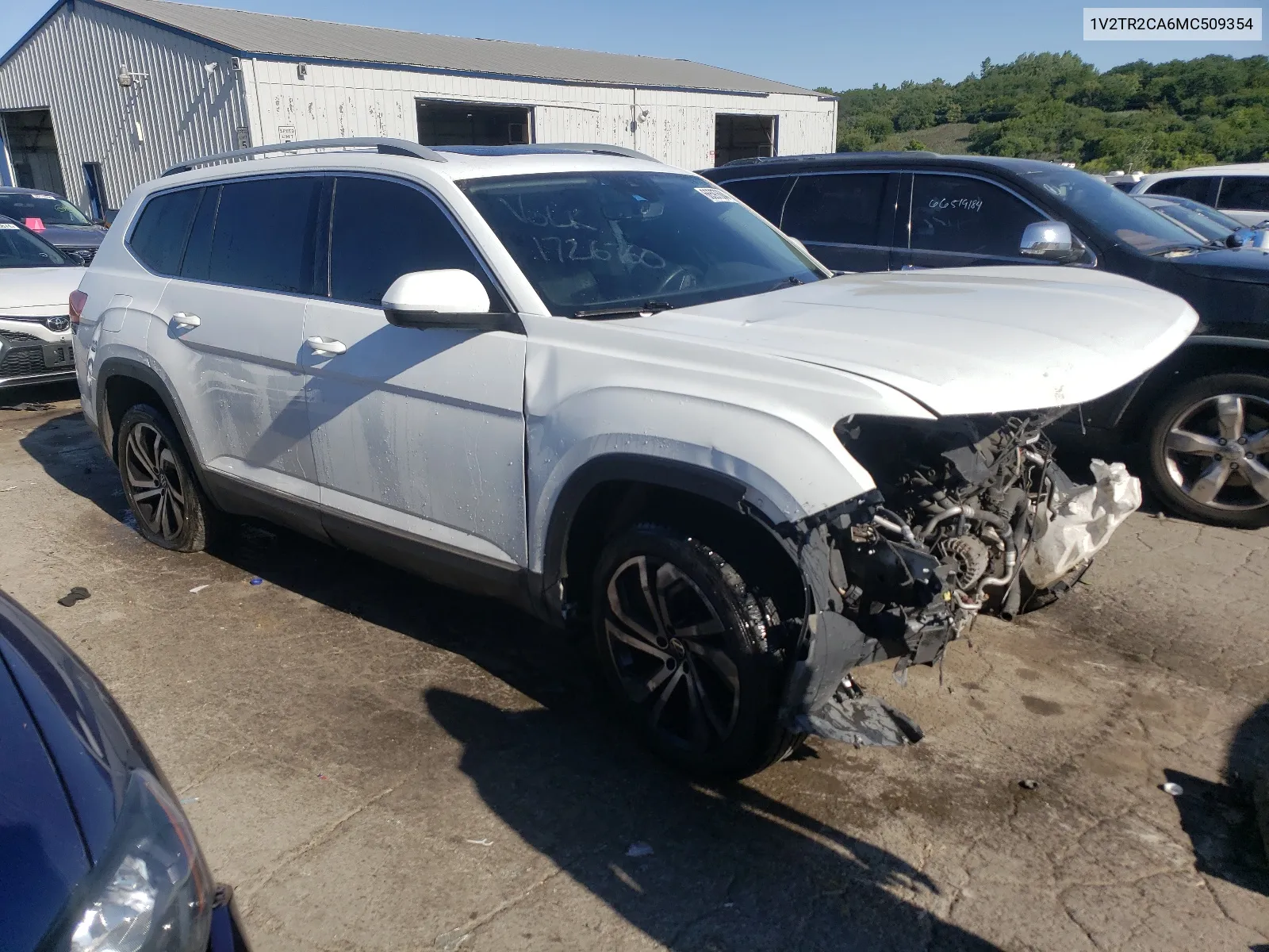 1V2TR2CA6MC509354 2021 Volkswagen Atlas Sel Premium