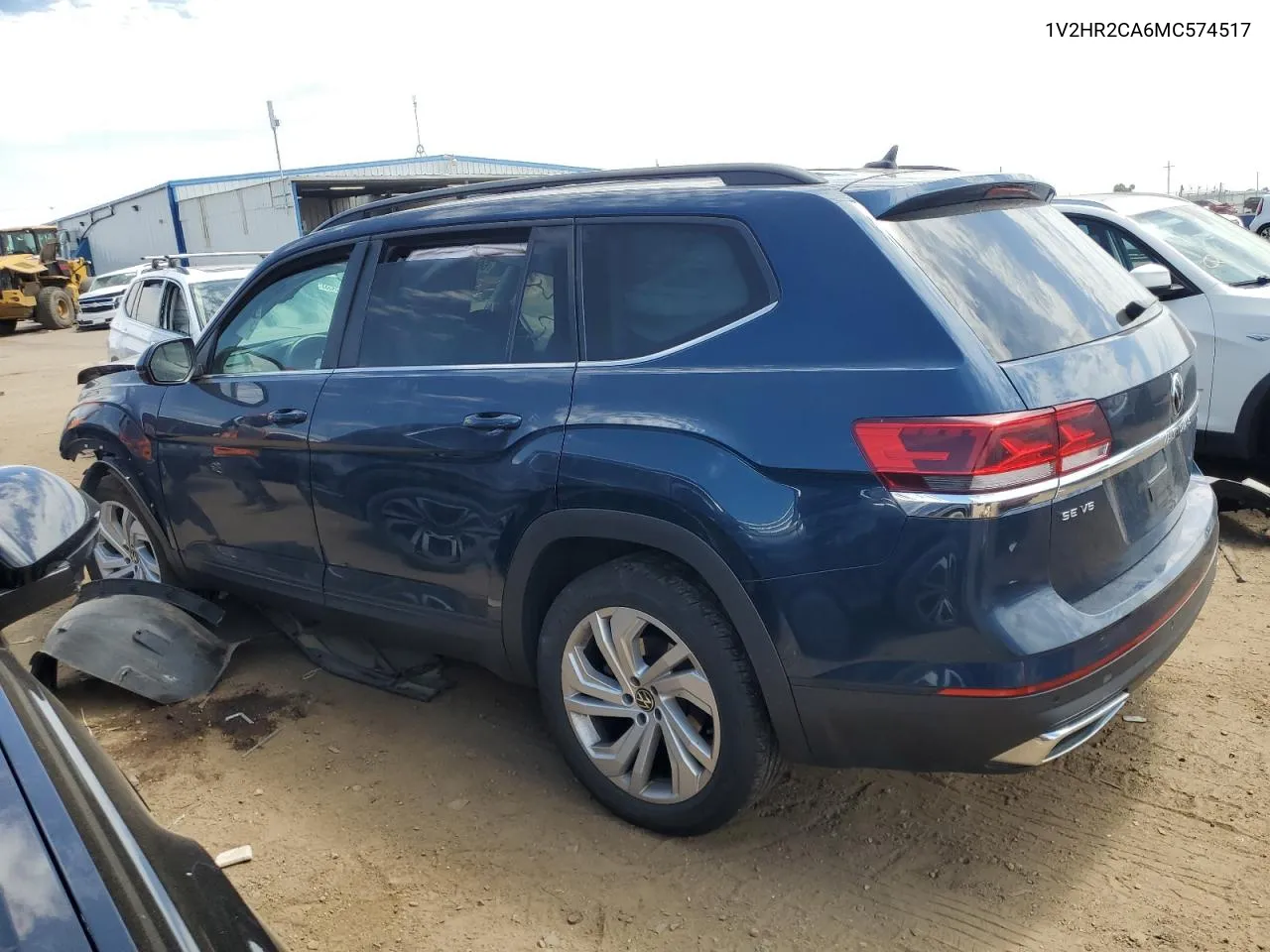 2021 Volkswagen Atlas Se VIN: 1V2HR2CA6MC574517 Lot: 66612784