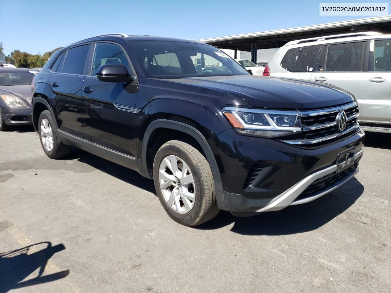 2021 Volkswagen Atlas Cross Sport S VIN: 1V2GC2CA0MC201812 Lot: 66950404