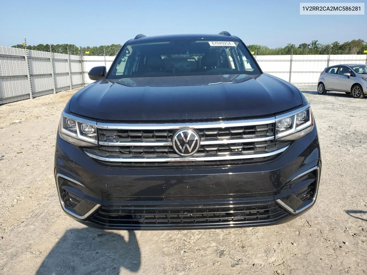 2021 Volkswagen Atlas Se VIN: 1V2RR2CA2MC586281 Lot: 67049254