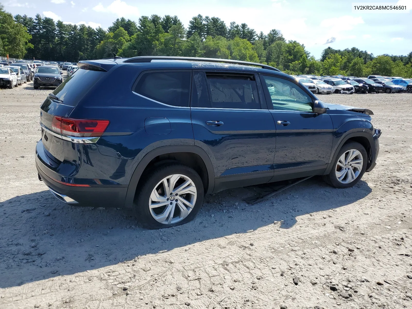 1V2KR2CA8MC546501 2021 Volkswagen Atlas Se