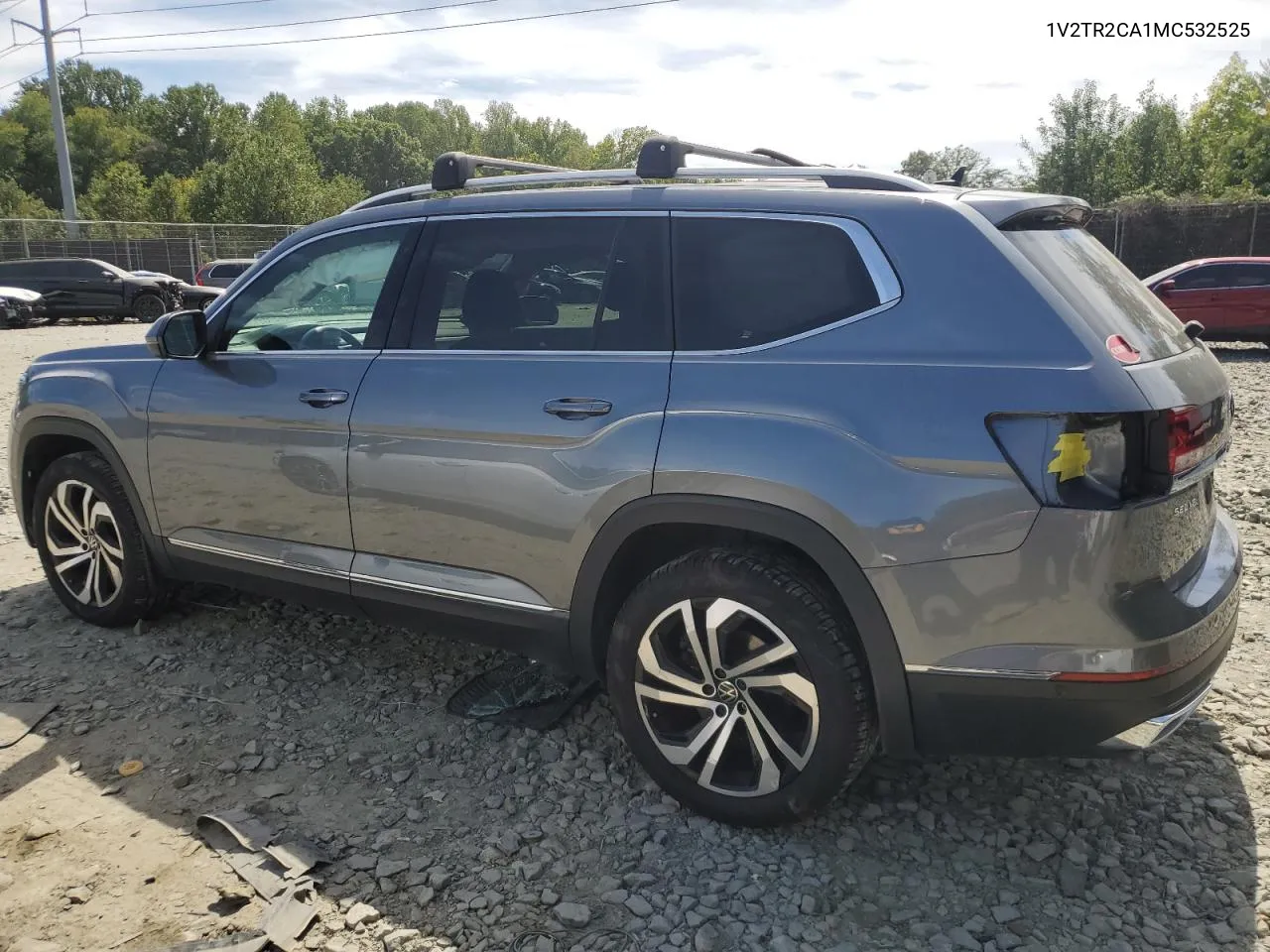 2021 Volkswagen Atlas Sel Premium VIN: 1V2TR2CA1MC532525 Lot: 67692544