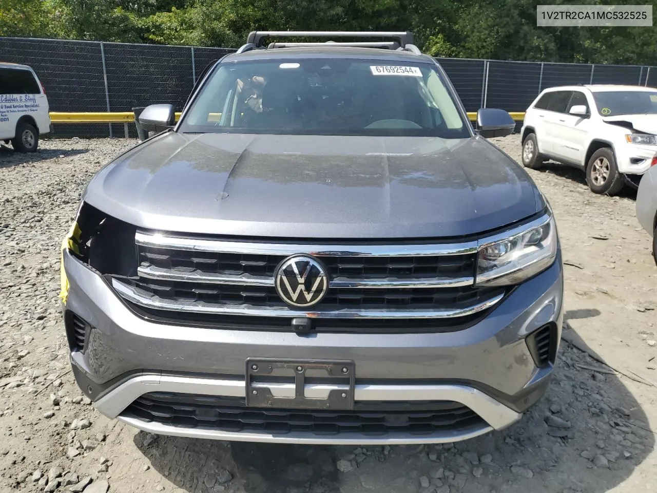 1V2TR2CA1MC532525 2021 Volkswagen Atlas Sel Premium