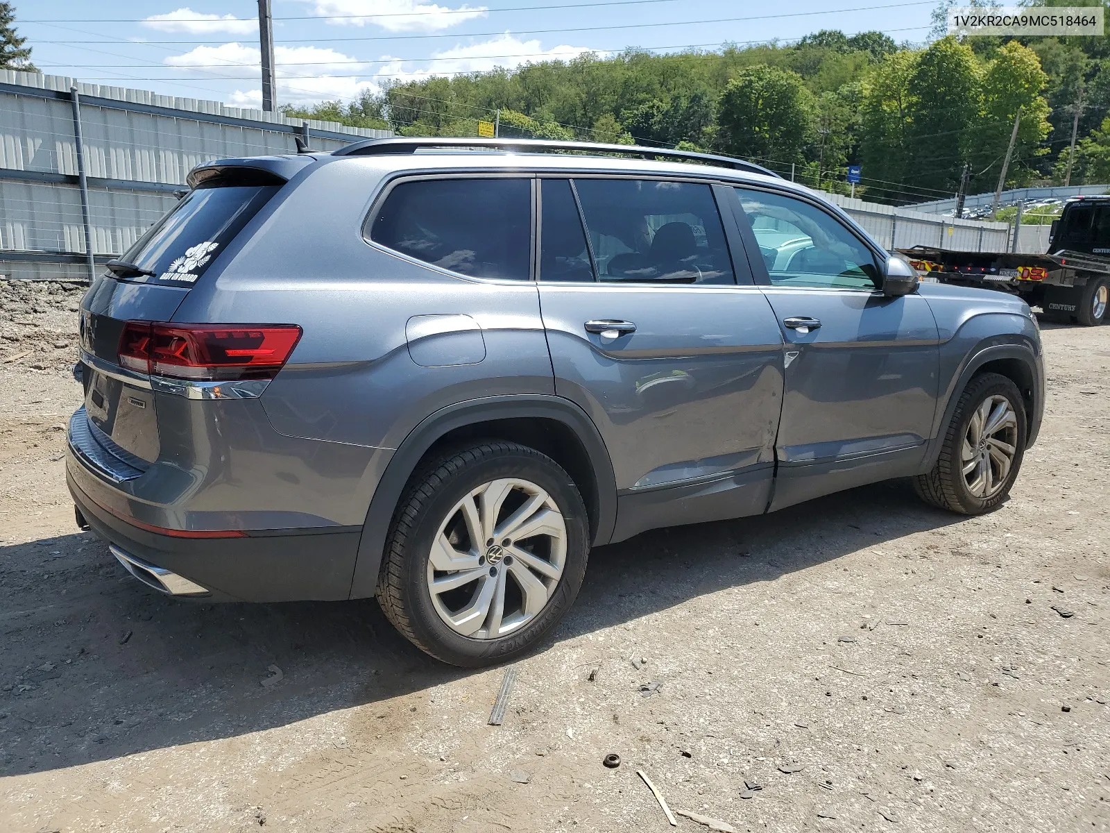 1V2KR2CA9MC518464 2021 Volkswagen Atlas Se