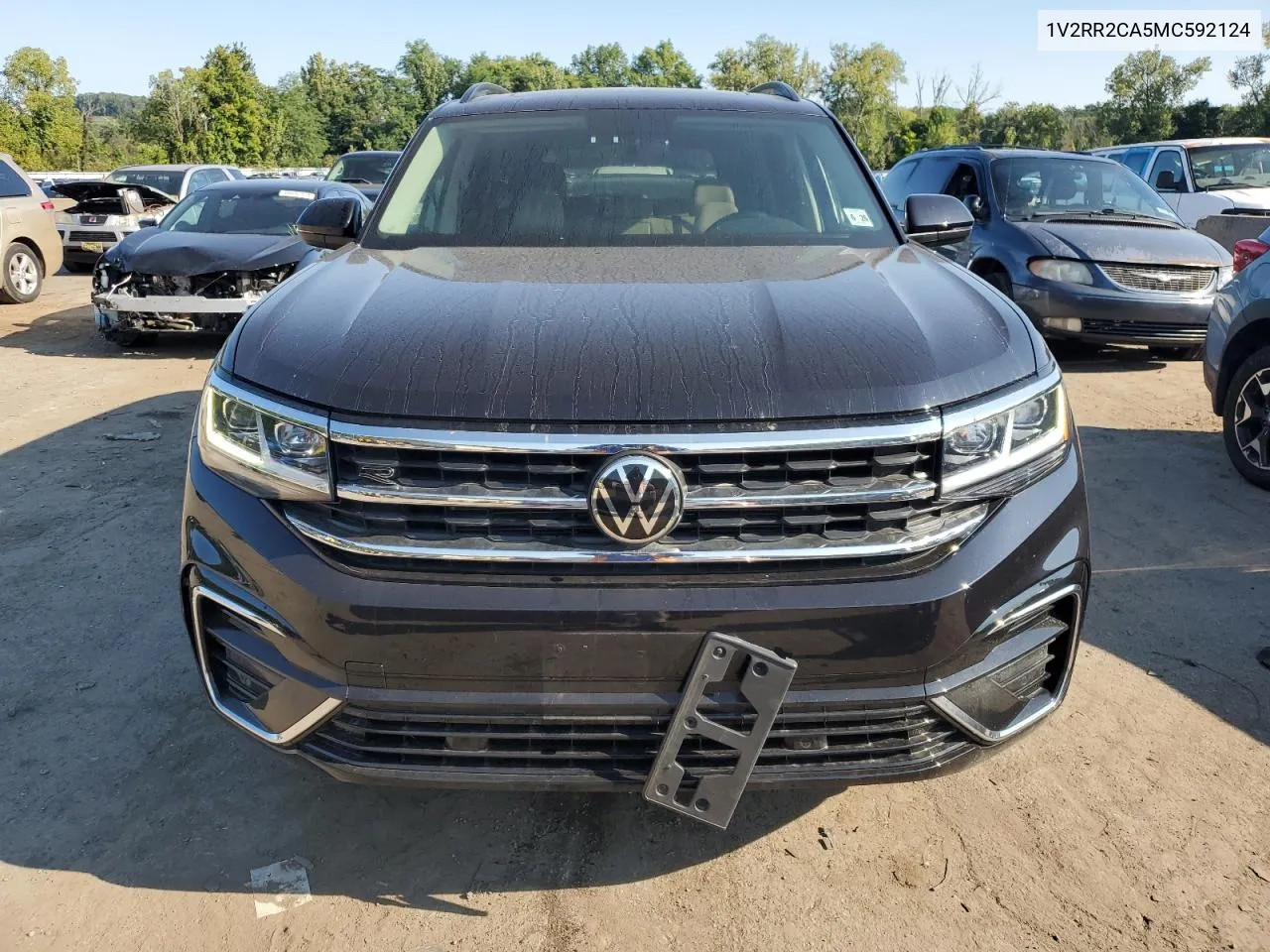 2021 Volkswagen Atlas Se VIN: 1V2RR2CA5MC592124 Lot: 68797604