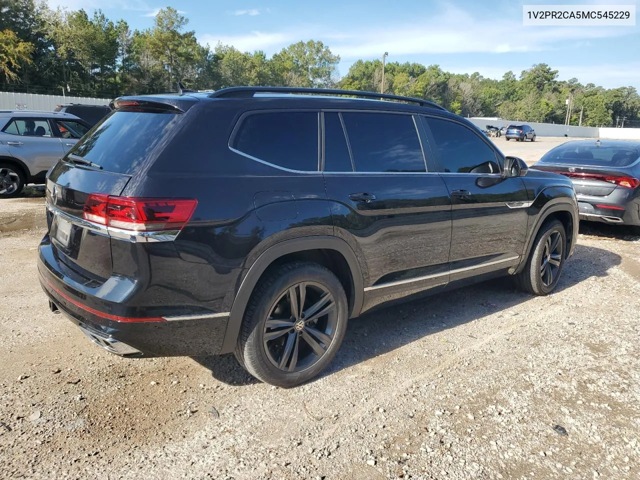 2021 Volkswagen Atlas Se VIN: 1V2PR2CA5MC545229 Lot: 68975134