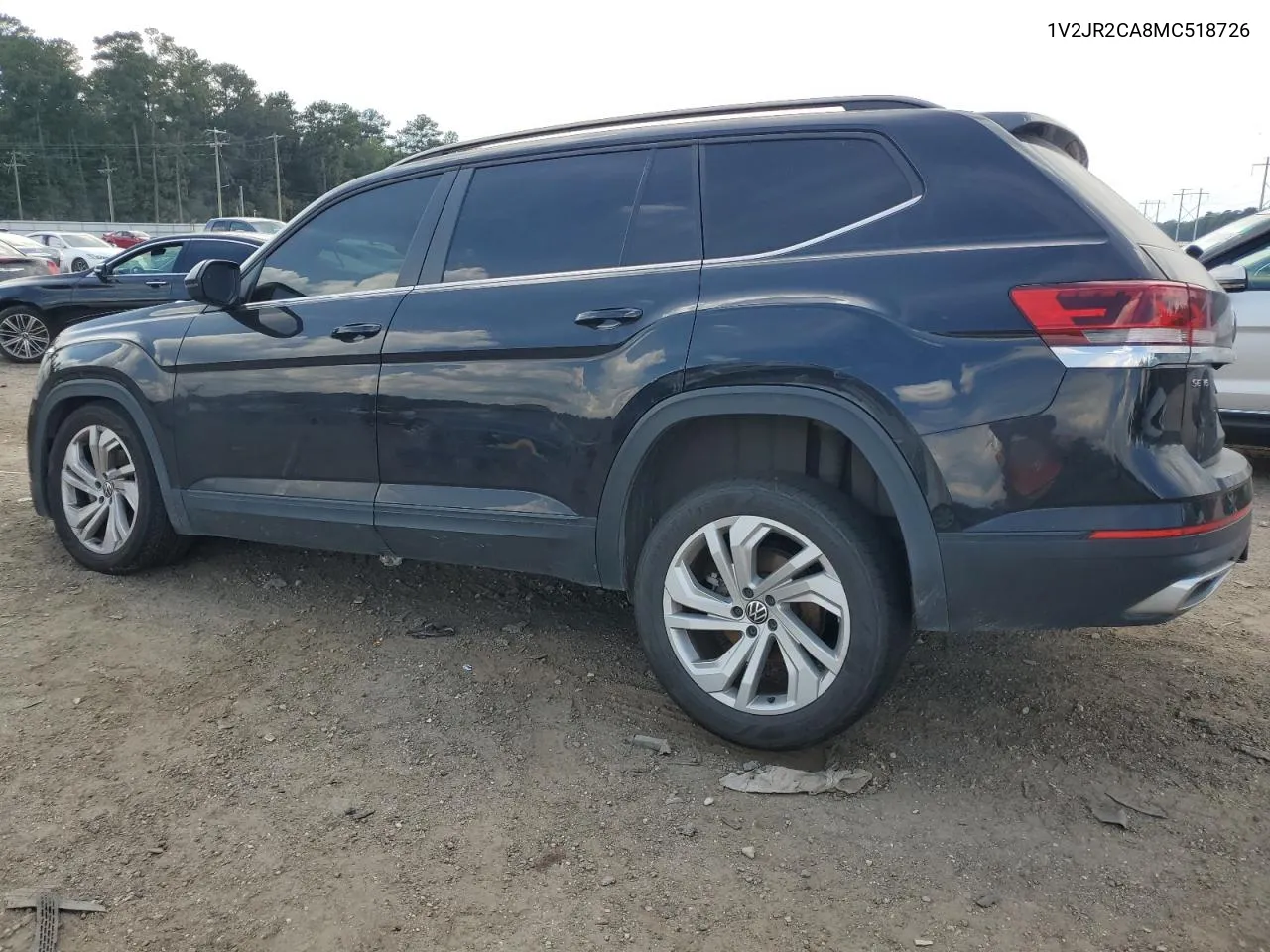 2021 Volkswagen Atlas Se VIN: 1V2JR2CA8MC518726 Lot: 69223904